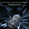 Chip de inteligencia artificial del micrófono inalámbrico Yesido KR23 con 25 ms de latencia