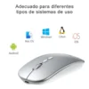 Mouse inalámbrico recargable Yesido KB-15 compatible con Windows, Mac OS, Linux, Android e iOS