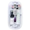 Mouse inalámbrico transparente Yesido KB29 color blanco