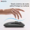 Diseño ergonómico simétrico del mouse inalámbrico Yesido KB29