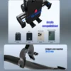 Soporte Joyroom para bicicleta OK7 con amplia compatibilidad de celulares