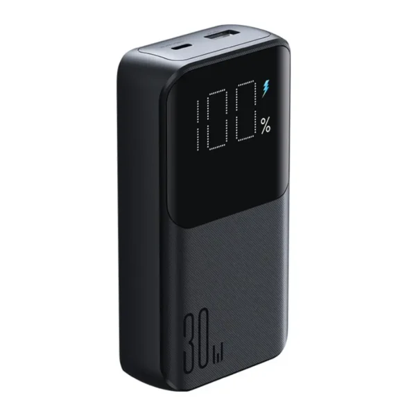 pbc063-negro-frontal-1.webp Power Bank Joyroom 10000mAh 30W PBC063 negro vista frontal