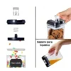 Set de Organizadores de Cocina Herméticos 7 Piezas con Etiquetas y Marcador Reutilizable