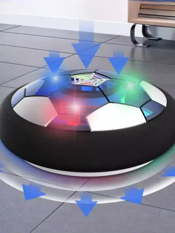 Pelota de Fútbol Flotante Recargable con Bordes Suaves – Ideal para Interiores