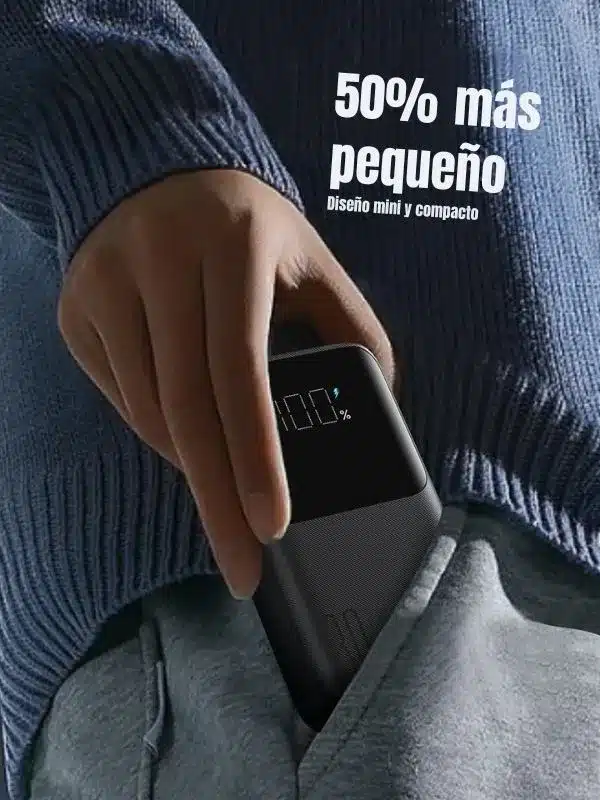power bank 10000mAh 30w joyroom PBC063 tamano