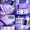 Chip de control de temperatura y protecciones de seguridad del power bank Remax