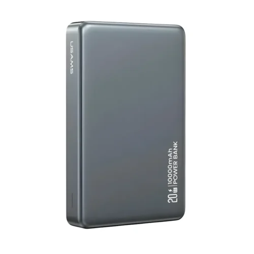 Power bank magnético 10000mAh 20W Usams CD242 color gris Tarnish