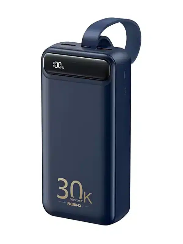 Power bank carga rapida 20W de 30000 mAh