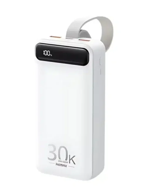 Power bank carga rapida 20W de 30000 mAh
