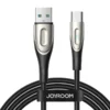 Cable Joyroom SA27-A negro enrollado trenzado de nylon