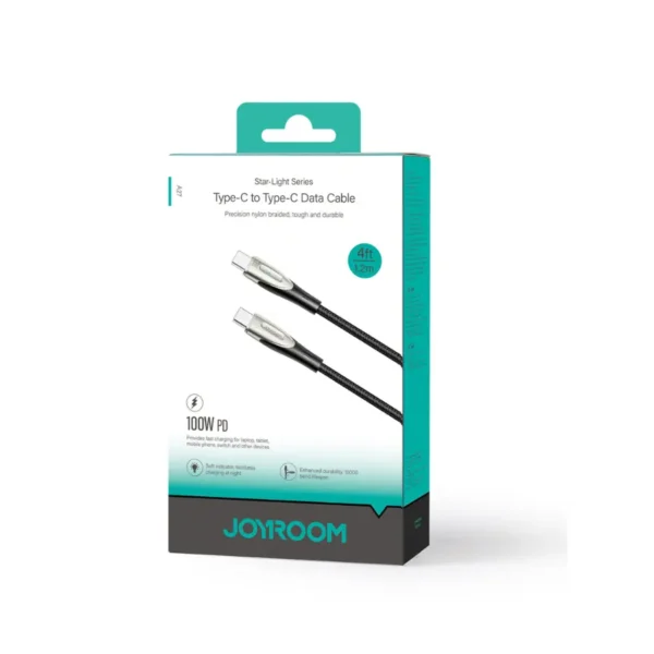 Cable Joyroom SA27-CC Tipo-C a Tipo-C - empaque y caja