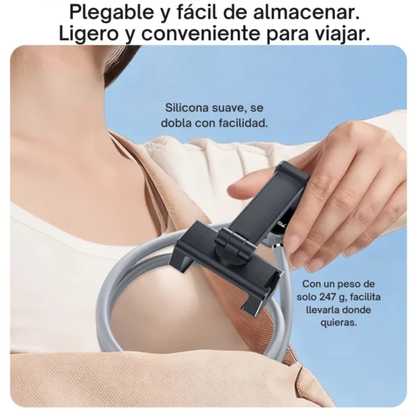Soporte de cuello para celular Yesido C334 plegable de 247 g
