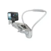 Soporte de cuello Yesido C332 con celular y cámara de acción tipo GoPro