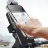 soporte de celular para bicicleta Jpyroom OK7 instalado
