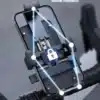 soporte de celular para bicicleta Jpyroom OK7 seguridad