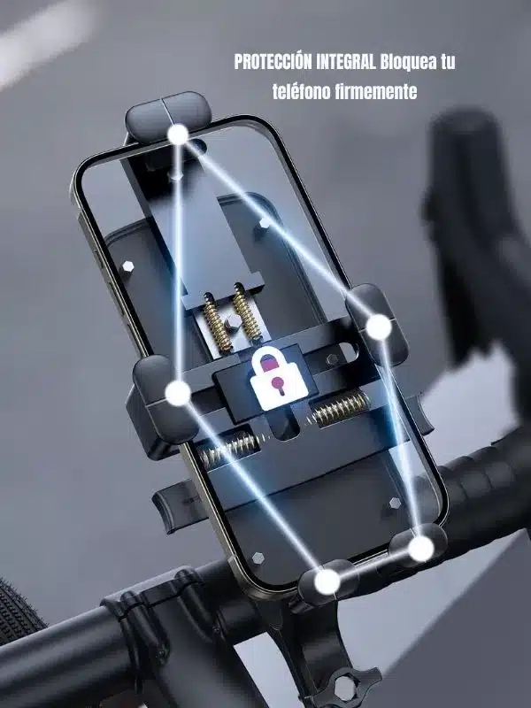 soporte de celular para bicicleta Jpyroom OK7 seguridad