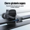 Clip con cierre giratorio y recubrimiento de goma del soporte Joyroom ZS400 en la rejilla del auto