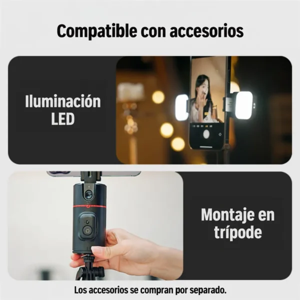 Soporte Yesido SF16 compatible con iluminación LED y montaje en trípode