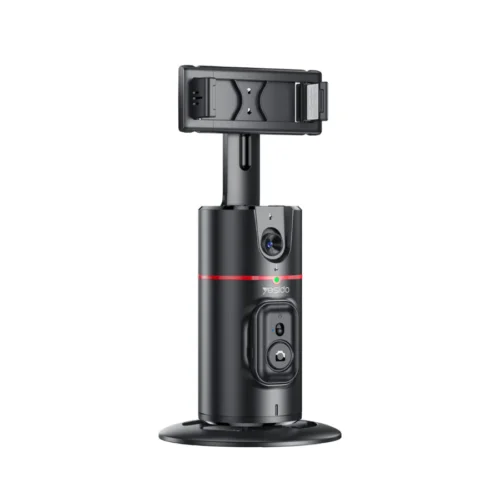 Soporte inteligente 360 con seguimiento facial Yesido SF16 en color negro