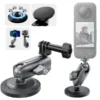 Soporte Magnético para creación de contenidos Telesin | Compatible con Celular, GoPro y Cámaras | Giro 360° y Base Antideslizante