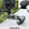 Soporte Magnético para creación de contenidos Telesin | Compatible con Celular, GoPro y Cámaras | Giro 360° y Base Antideslizante