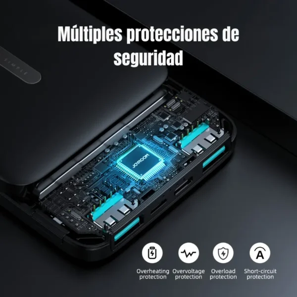Power Bank Joyroom T012 con protecciones de seguridad
