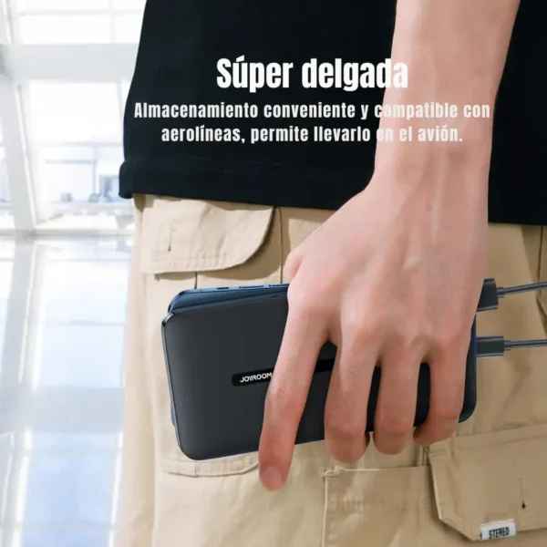 Power Bank Joyroom T012 con diseño super delgado