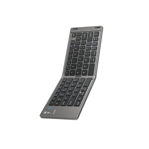 Teclado Bluetooth plegable Yesido KB27 Teclado Bluetooth plegable Yesido KB27 gris abierto con 65 teclas