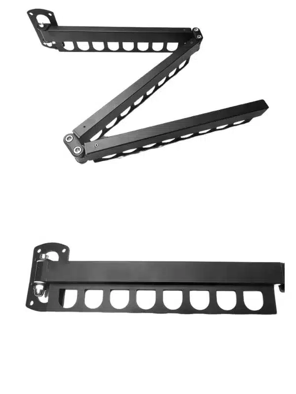 Tendedero colgador de ropa Yafeibathroom 7120 – Plegable y Desmontable de Acero de Carbono