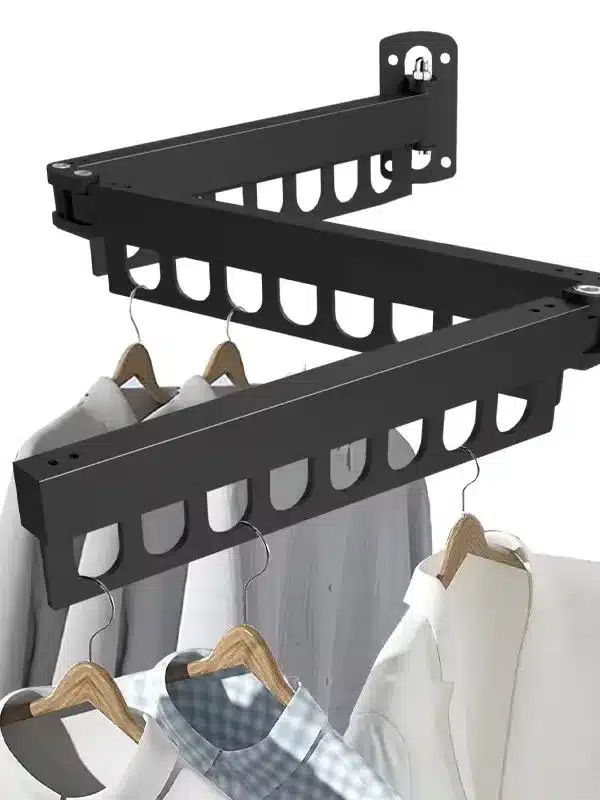 Tendedero colgador de ropa Yafeibathroom 7120 – Plegable y Desmontable de Acero de Carbono
