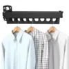 Tendedero colgador de ropa Yafeibathroom 7120 – Plegable y Desmontable de Acero de Carbono