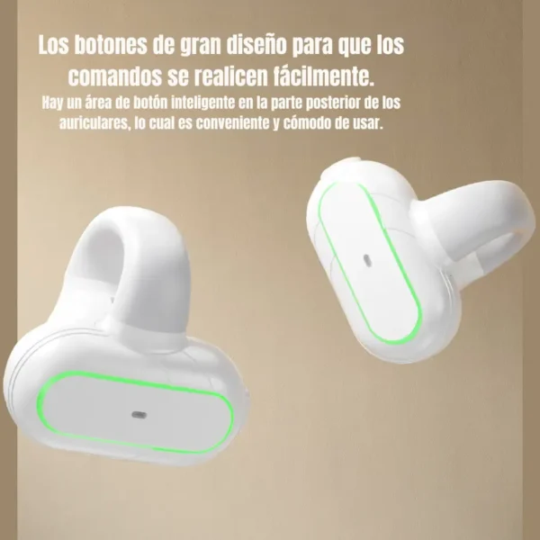 Audífonos Toocki TQ-EJ07 diseño tipo gancho deportivo