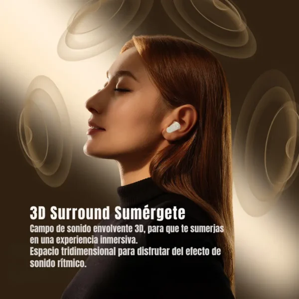 Audífonos Toocki TQ-EJ08 sonido 3D Surround