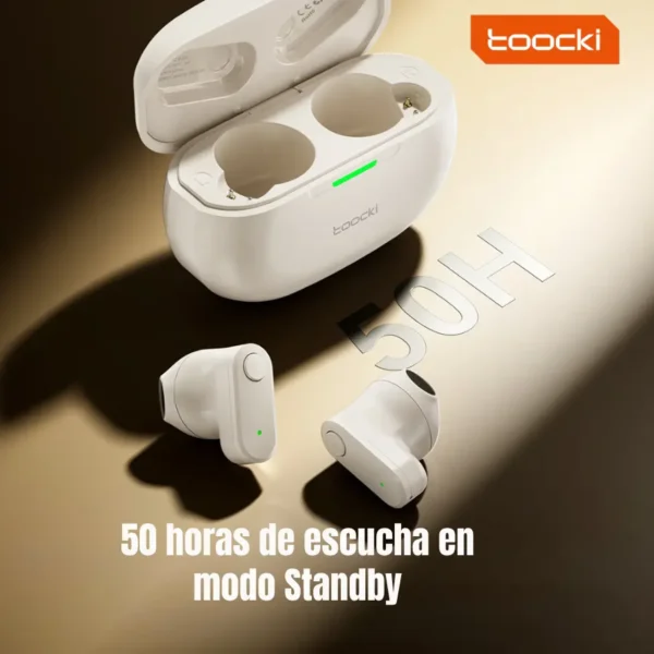 Audífonos Toocki TQ-EJ08 hasta 50 horas de reproducción