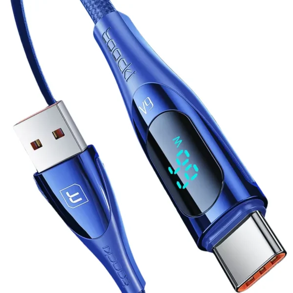 Cable Toocki USB-A a Type-C 66W vista principal