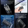 Cuatro características del martillo de seguridad Yesido C248: rompeventanas instantáneo, punta de tungsteno pop-up, corte sin presión y cortador de cinturón seguro