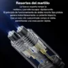 Mecanismo de resortes tipo pistola del martillo rompevidrios Yesido C248 con doble impacto